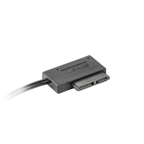 Adapter USB(M)+Power -> SATA Slim SSD (na kablu) 