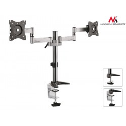 Uchwyt biurkowy do dwóch monitorów LCD MC-714 13-27