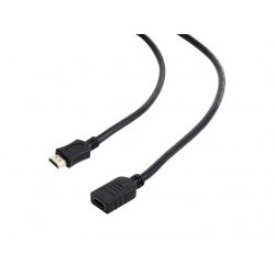 Przedłużacz HDMI A-A M/F v2.0 High Speed 0.5m 
