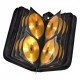 CD WALLET 104 CD NYLON CZARNY