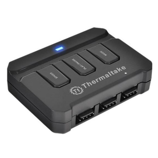 Wentylator Riing 12 LED RGB 256 color 3 Pack (3x120mm, LNC, 1500 RPM) Retail/BOX 