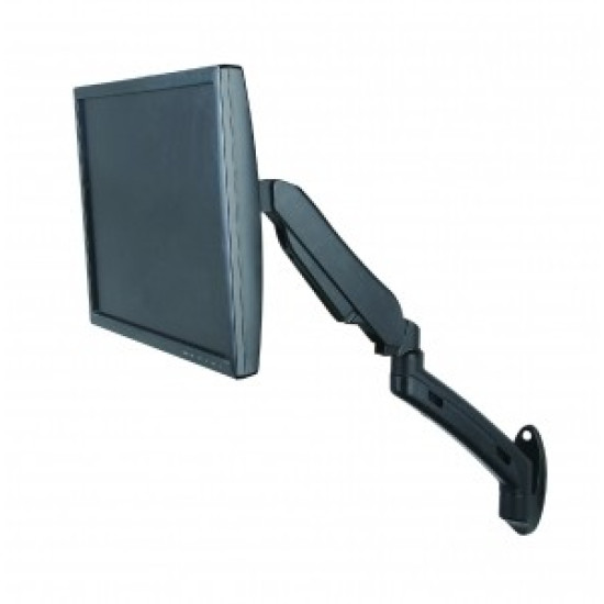 Uchwyt ścienny na sprężynie gazowej do 1 monitora LED/LCD 13-27