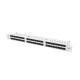 Patch Panel 48 Port 1U Kat.6 szary 