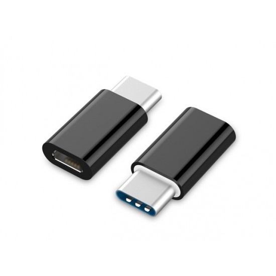 Adapter USB Typ-C(M) 2.0 -> USB Typ-micro (F)