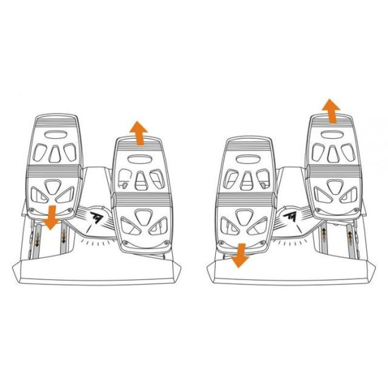 Pedały samolotowe T.Flight