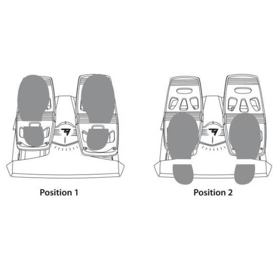 Pedały samolotowe T.Flight
