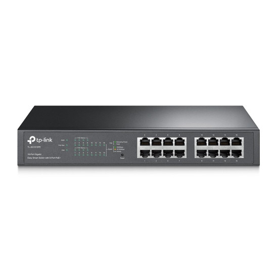 SG1016PE switch Smart 16x1GbE (8xPoE+) 