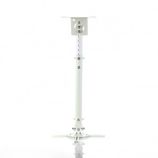 Uchwyt podwieszany 45-76cm do projektora P-107W 15KG biały 