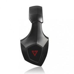 VOLCANO MC-831 RAGE CZERWONE SŁUCHAWKI NAGŁOWNE Z MIKROFONEM