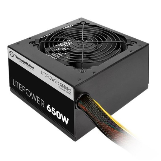 Litepower II Black 650W (Active PFC, 2xPEG, 120mm, Single Rail) 