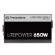 Litepower II Black 650W (Active PFC, 2xPEG, 120mm, Single Rail) 