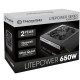 Litepower II Black 650W (Active PFC, 2xPEG, 120mm, Single Rail) 
