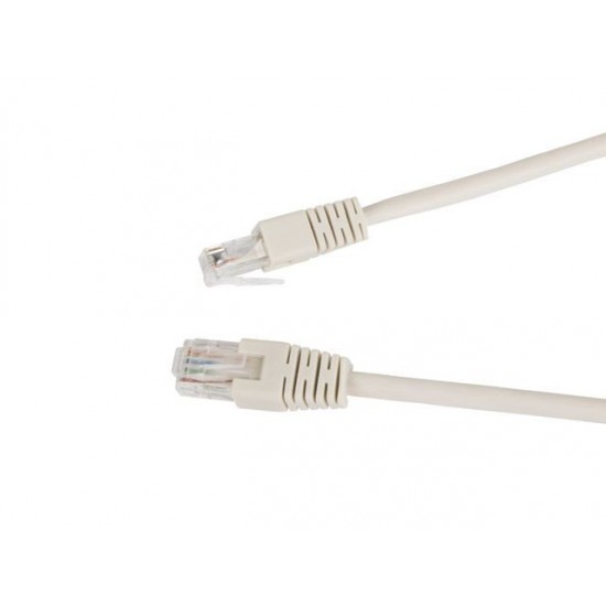Patch cord Kat.6 UTP 0.25m szary