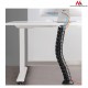Organizator maskownica kabli do biurka MC-768 B czarna