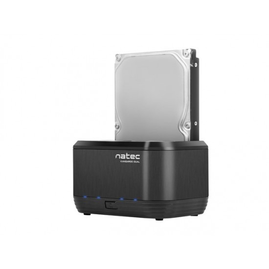 Stacja dokująca HDDKangaroo Dual SATA 2.5'+3.5' USB 3.0 + zasilacz