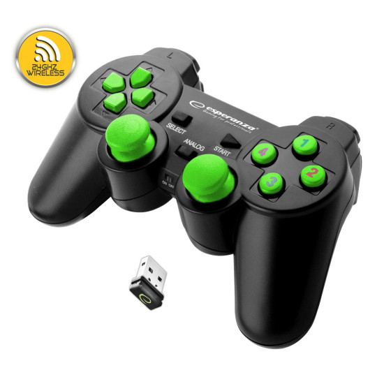 GAMEPAD BEZPRZEWODOWY 2.4GH PS3/PC GLADITOR
