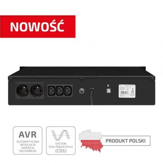 UPS  ECO Pro 1000 AVR CDS 19