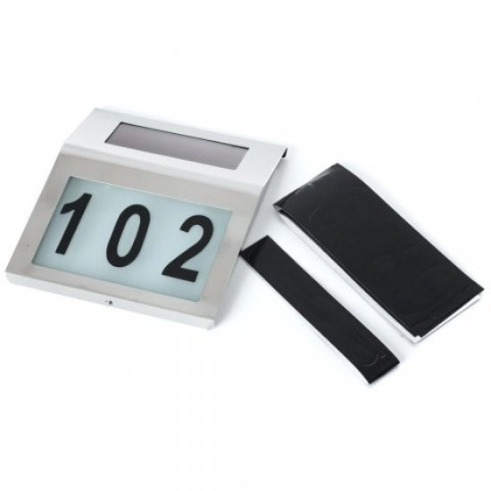 Lampa solarna MCE172 numer domu LED