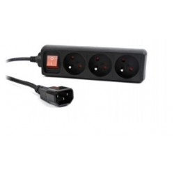 UPS listwa zasilająca 3FR/16A/C14/0.6m/czarna