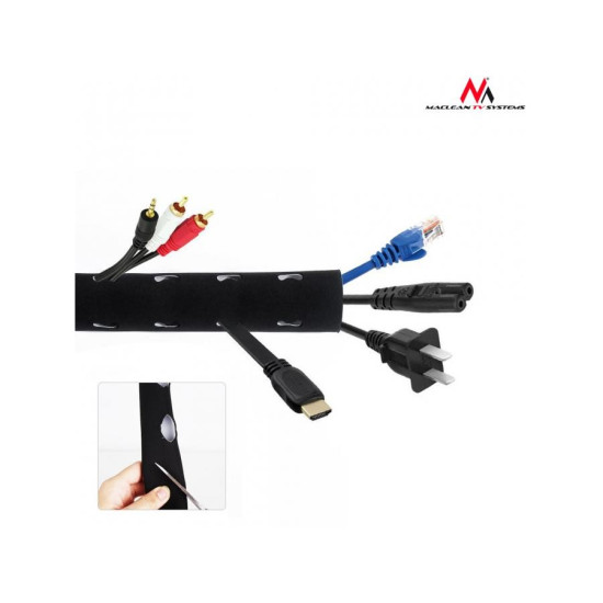 Organizator neoprenowa maskownica kabli MCTV-672 , 110mm x 2m