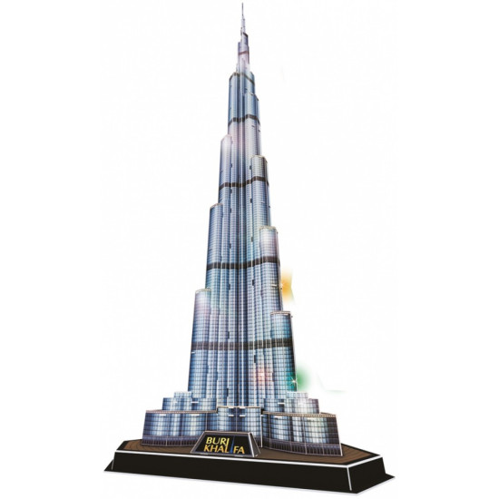 Puzzle 3D Burj Khalifa (Światło)