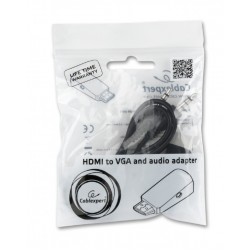 Adapter HDMI-A(M)->VGA(F)+Audio 