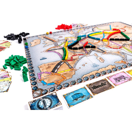 Gra Wsiąść do Pociągu Europa