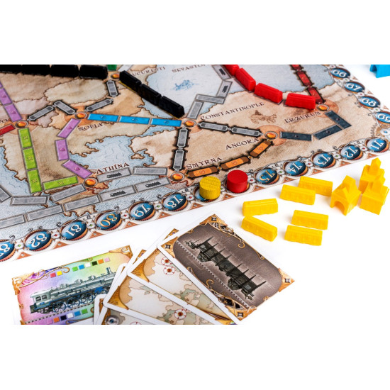 Gra Wsiąść do Pociągu Europa