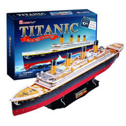 Puzzle 3D Titanic Duży