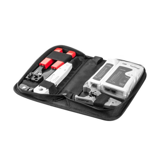 Zestaw narzędzi do budowy sieci LAN 