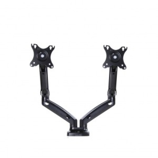 Uchwyt biurkowy gazowy do 2 monitorów LED/LCD 13-27' L-16GD