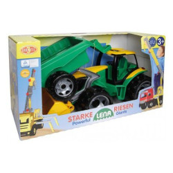 Ciągnik z łyżką i przyczepką 90 cm