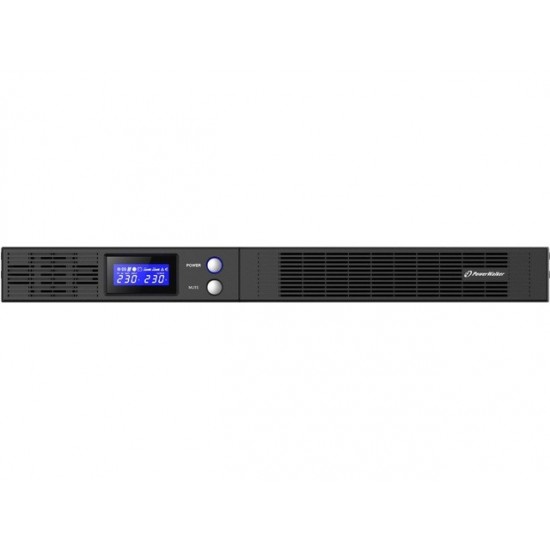 UPSLine-In 750VA 1RU 4x IEC Out, USB HID/RS-232, Rack 19' 