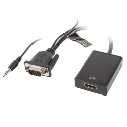 Adapter VGA(M) + Audio -> HDMI(Ż) 