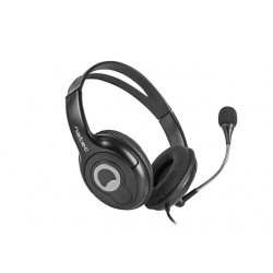 Słuchawki Bear 2 z mikrofonem czarne 