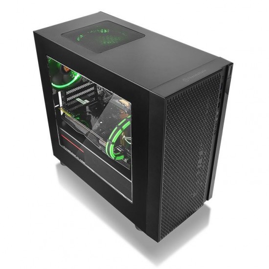 Versa H18 microATX USB3.0 Window - Black 