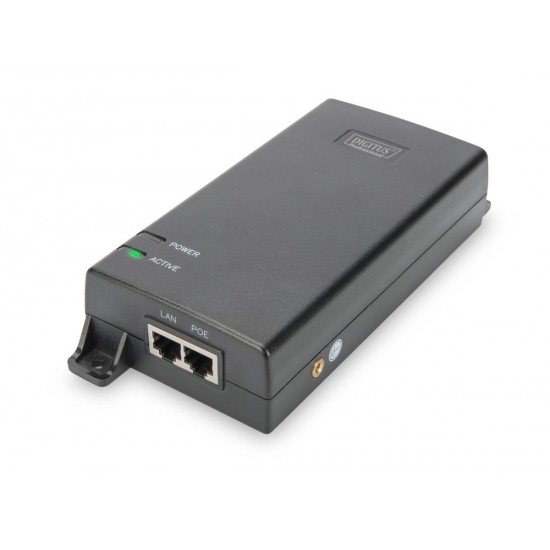 Zasilacz/Adapter PoE+ 802.3at, max. 48V 60W Gigabit 10/100/1000Mbps, aktywny