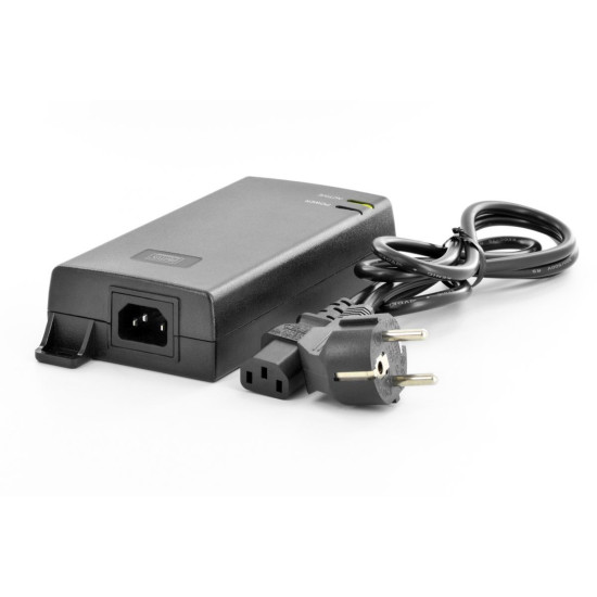 Zasilacz/Adapter PoE+ 802.3at, max. 48V 60W Gigabit 10/100/1000Mbps, aktywny