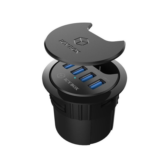 IB-HUB1403 HUB biurkowy 60mm 