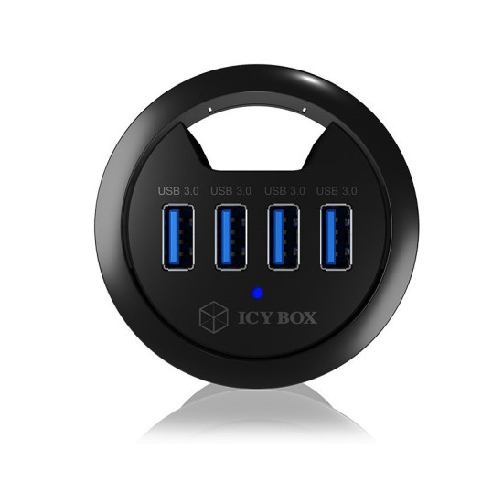 IB-HUB1403 HUB biurkowy 60mm 