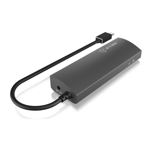 IB-HUB1406-C 3-portowy HUB i LAN 