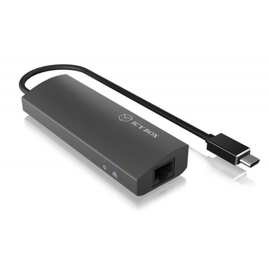 IB-HUB1406-C 3-portowy HUB i LAN 