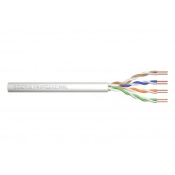 Kabel U/UTP kat5e, CU, drut AWG24/1 100m
