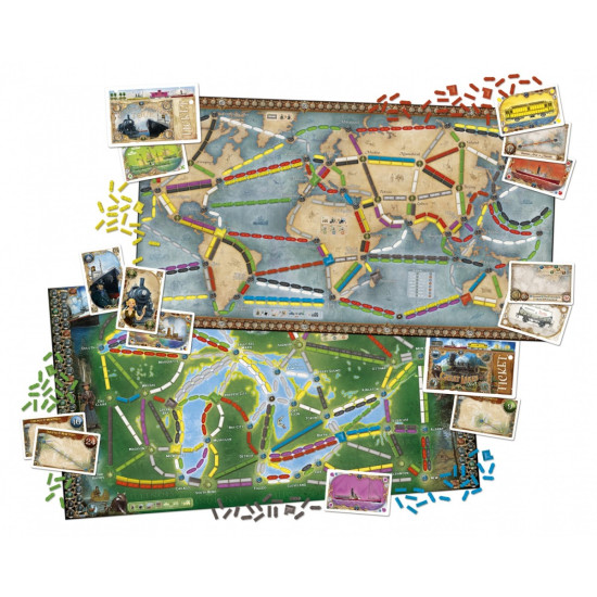 Gra Wsiąść do Pociągu: Dookoła Świata