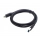 Kabel USB 3.0 typ C AM/CM/0.5m/czarny