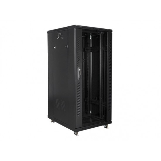 Szafa stojąca Rack 19' 27U 600x800mm czarna 