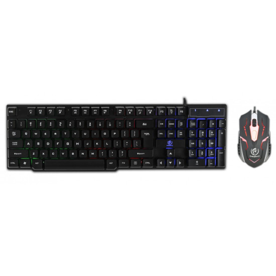 Klawiatura+mysz przewodowa dla graczy OPPRESSOR GAMING