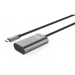 Przedłużacz aktywny USB Typ-C 3.1, 5m, M/F; U305A 