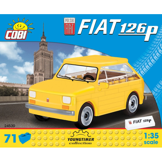 Klocki 71 elementów Polski Fiat 126P