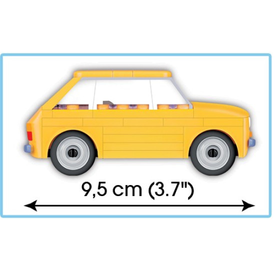 Klocki 71 elementów Polski Fiat 126P